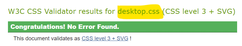 desktop.css validate